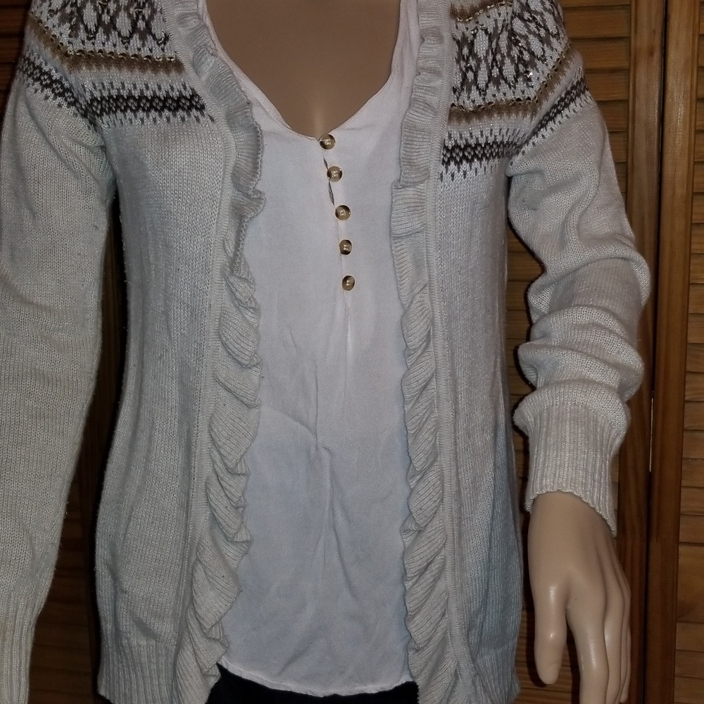 Open front sweater - Picture 3 of 3